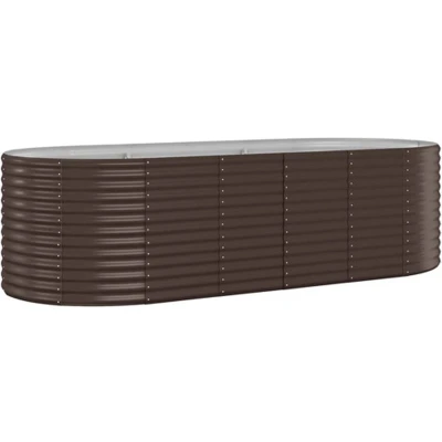 Afbeelding van vidaXL Tuinplantenbak Bruin 249 x 100 68 cm