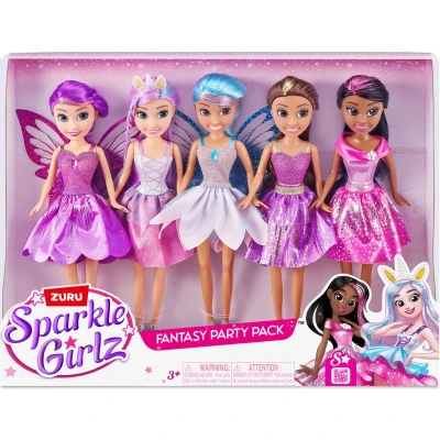 Afbeelding van Poppen Set Sparkle Girlz 5 Onderdelen 25 cm Prinses