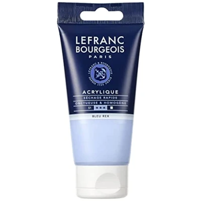 Afbeelding van Lefranc Bourgeois fijne acrylverf, Tube 80 ml, koningsblauw