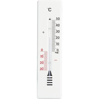 Afbeelding van TFA Dostmann Thermometer metaal wit 22 cm