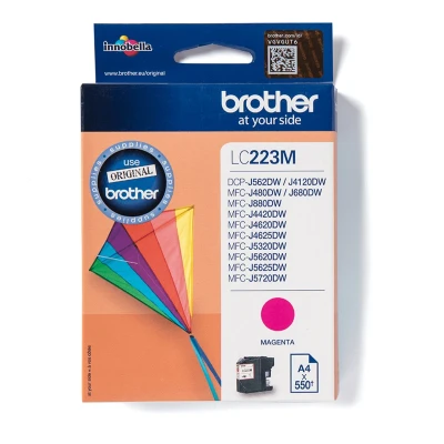 Afbeelding van Brother LC 223M Inktcartridge Magenta