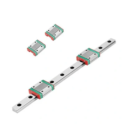 Afbeelding van MGN12 Miniatuur lineaire geleiderail, 250 mm, mini geleiding, 12 mm breedte met 2 MGN12B glijblokken, roestvrij, zeer nauwkeurig