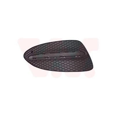 Afbeelding van VAN WEZEL 2944592 Bumper Grill met gaten voor sier /stootlijst Rechts