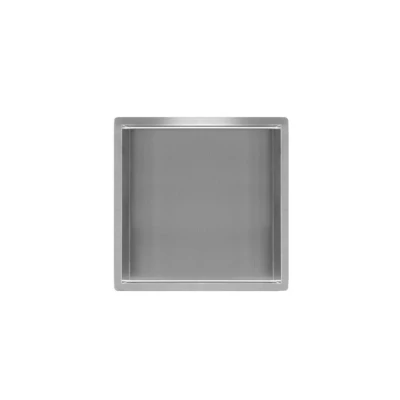 Afbeelding van Regn inbouwnis 30 x 10cm, Geborsteld nikkel 17008BN