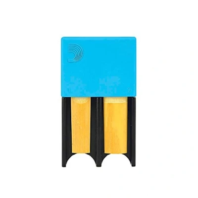 Image de D&#039;Addario DRGRD4ACBL Porte anches , petit format, bleu