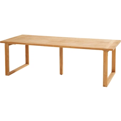 Afbeelding van Taste Spartan Dining Tafel Teak 240 x 100 cm 4SO