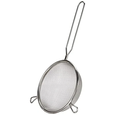 Afbeelding van ibili 704014 Clásica keukenzeef roestvrij staal zilver 14 x 10 cm