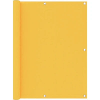 Afbeelding van Balkonscherm 120x400 cm oxford stof geel