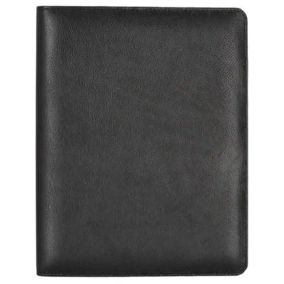 Image de Alassio ringbuchmappe cremona ii, a4, nappaleder, schwarz 30058