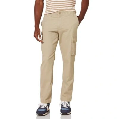 Image de Amazon Essentials Men&#039;s Slim Fit Stretch Cargo Pant (Available in Big &amp; Tall), Khaki Brown, 40W x 34L