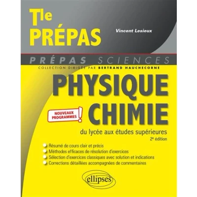 Image de Physique chimie du lycée aux études supérieures Nouveaux programmes