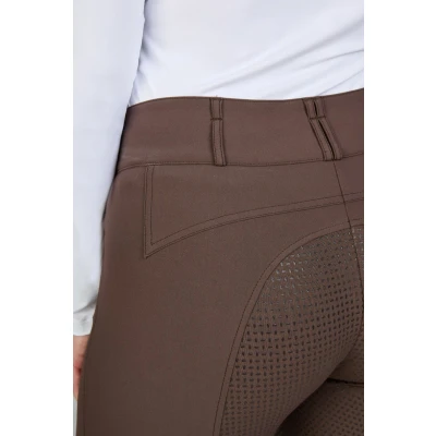Image de Pikeur Pantalon d&#039;Équitation Candela New Full Grip Truffel