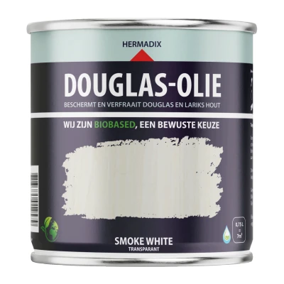 Afbeelding van Hermadix Douglas olie Smoke White 0,75 liter