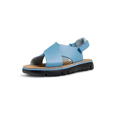 Afbeelding van Camper Oruga K200157 Platte damessandalen, Blauw