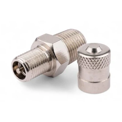 Afbeelding van AIRRIDE SUPPLIES Schroefbare adapter voor autoregelventiel, 1/8 inch BSP AG naar Vg8 Schrader autoventiel, ventielinzetstuk pneumatische warmtepomp met perslucht