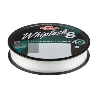 Afbeelding van Berkley Whiplash 8 Gevlochten lijn Crystal 150m 0.14mm (19.2kg)