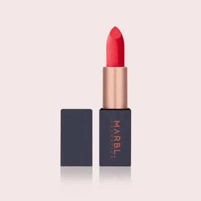 Afbeelding van MARBL. Cosmetics Lipstick Lippenstift Langhoudend Voedende Vegan &amp; Dierproefvrij Cherry