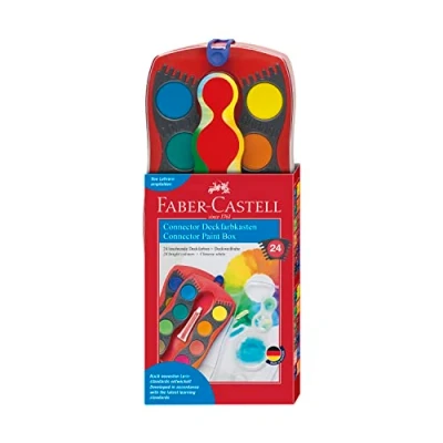 Afbeelding van Faber Castell, Kleuren + verf voor doe het zelvers, Ondoorzichtige inktvulpen (Veelkleurig, 312 ml)