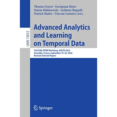 Afbeelding van Advanced Analytics and Learning on Temporal Data