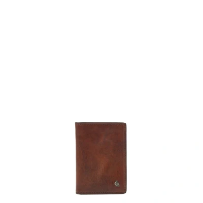 Afbeelding van Castelijn &amp; Beerens Rien Creditcard Etui 8 RFID cognac Heren portemonnee