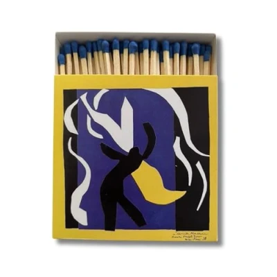 Afbeelding van Curator Home Luxury Gift Long Safety Matchbox I Élégant carré (Matisse)