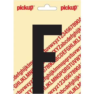 Afbeelding van Plakletter Nobel Sticker letter F Pickup