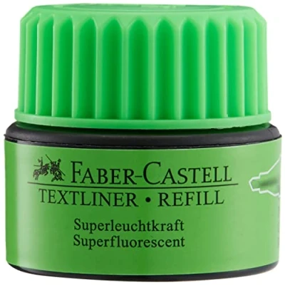 Image de Faber Castell Cartouche de recharge &quot;TEXTLINER 1549&quot; , vert