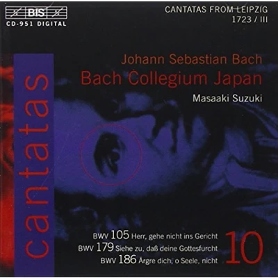 Afbeelding van Bach Collegium Japan Cantatas Volume 10 (CD)