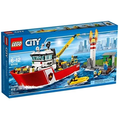 Afbeelding van LEGO CIT LE BATEAU DES POMPIERS
