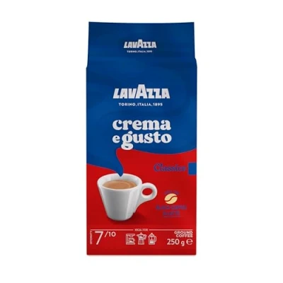 Afbeelding van Lavazza gemalen koffie Crema e Gusto 1 stuk 250 g