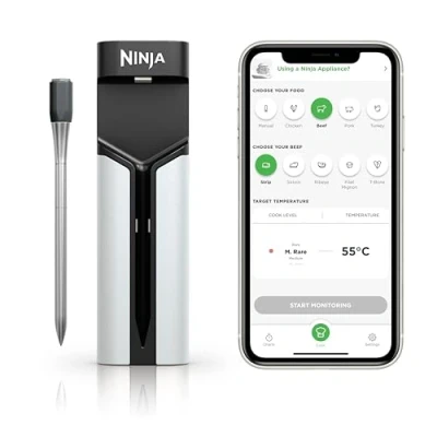 Image de Sonde de température connectée Ninja ProChef WP100EU Noir Gris