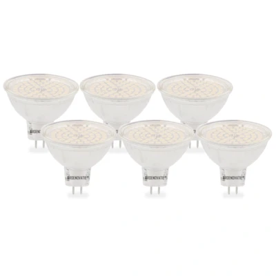 Afbeelding van GU5.3 / MR16 Dimbare LED Spot 3W Warm Wit 6 Pack