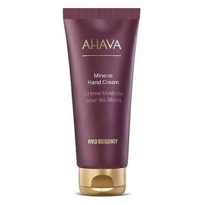 Afbeelding van Ahava Vivid Burgundy Mineral HAND Cream Handcrème, Maat: 100 ml,