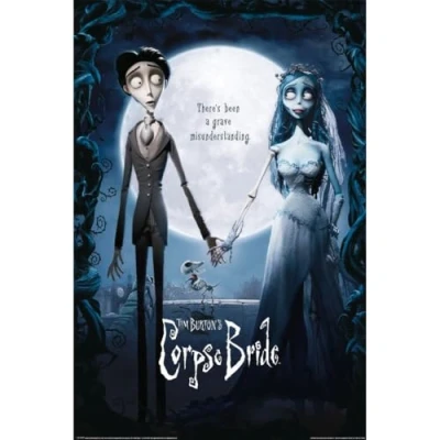 Afbeelding van Poster The Corpse Bride Emily and Victor 61x91,5cm