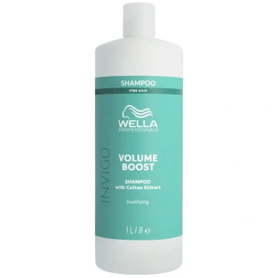 Afbeelding van Wella Professionals Invigo Volume Boost Shampoo Fijn Haar 1000 ml