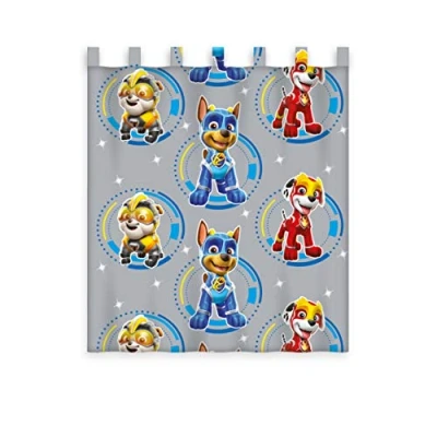 Afbeelding van Herding Fosforescerend gordijn Paw Patrol, 140 x 160 cm, polyester, glinstert in het donker