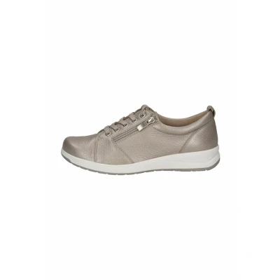 Afbeelding van Caprice Sneakers laag, Dames, Maat: 41, Stone per deer Leer