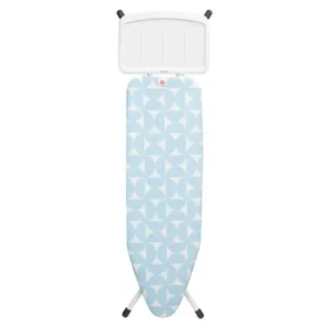 Afbeelding van Brabantia Strijkplank B 124x38 Cm Fresh Breeze Met Stoomunithouder White (244100)