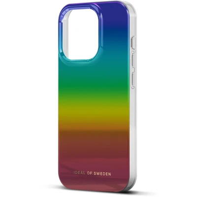 Afbeelding van iDeal of Sweden Hoesje Geschikt voor iPhone 15 Pro Mirror Case Meerkleurig
