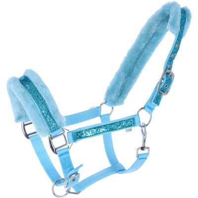 Afbeelding van HB Halster Glamour Lichtblauw Cob