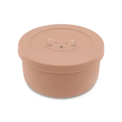 Afbeelding van Trixie Silicone snack pot with lid Mrs. Cat