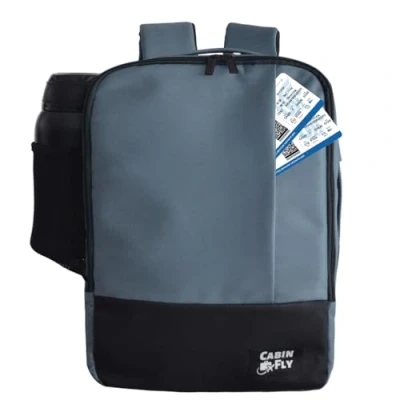 Afbeelding van CabinFly Bellanca SAS, Finnair, Turkish Airlines, TAP, KLM, AirFrance, British Airways Cabin Bag 40x30x15cm Rugzak Handbagage 18 Liter
