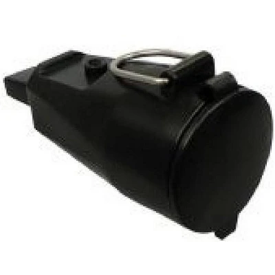 Afbeelding van Benson Rubber Contra Stekker voor Prikkabel PVC IP44 Zwart