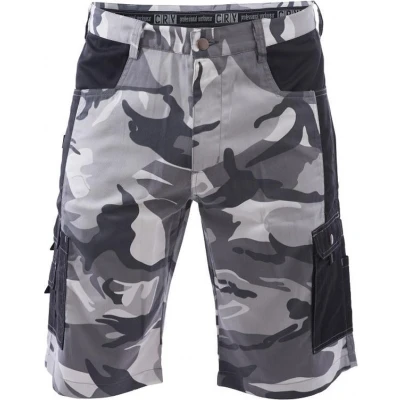 Afbeelding van Camouflage korte broek wit maat XL