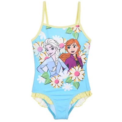 Afbeelding van Disney Frozen Badpak Anna &amp; Elsa Turquoise maat 116