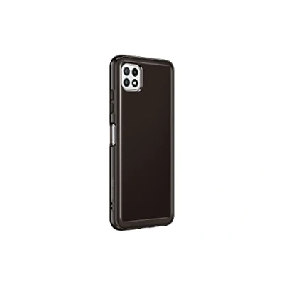 Afbeelding van Samsung Soft Clear TPU Back Cover Zwart Galaxy A22 5G
