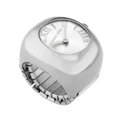 Afbeelding van Michael Kors dames Rylee horloge ring MK4873 in de kleur Zilver