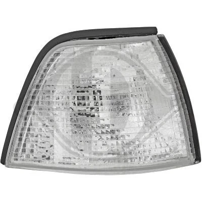 Afbeelding van DIEDERICHS 1213072 Knipperlichten Wit rechts Met plastic sockel BMW: 3 Saloon, Touring, Compact