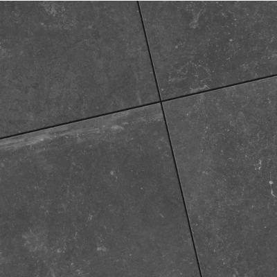 Afbeelding van Keramische Tuintegel Louvain Antracite 60x60x3cm