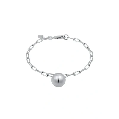 Afbeelding van Elli Kugel Armband, Dames, Maat: 16, Silber